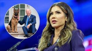 Noem suggère à Biden de fusiller son chien « Commander »