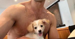 Brisket, le compagnon canin de Glen Powell