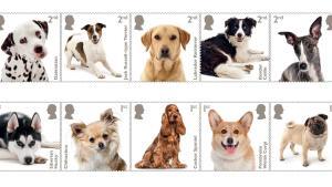 Timbres Royal Mail : les races de chiens en vedette