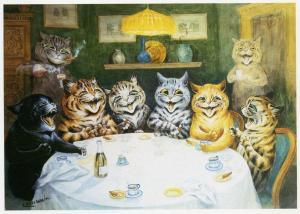 Les chats victoriens et les dessins de Louis Wain